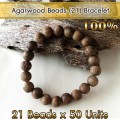 Agarwood Beads (21) Bracelet [10mm] 50unit
